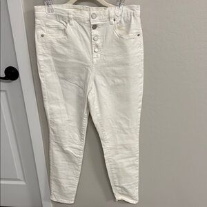 Women's White Jeans